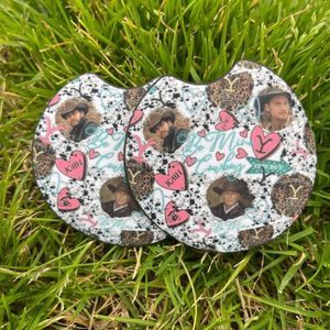 Be Mine Cowboy Car Coaster | Car Accessories